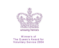 Winner of the Queen's Award for Voluntary Service 2004